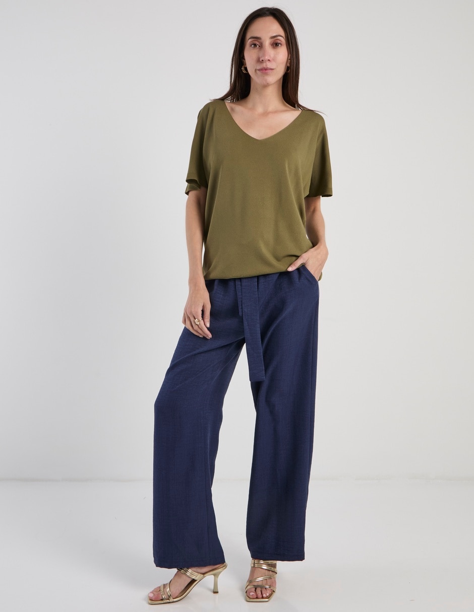 Pantalón amplio para mujer 2