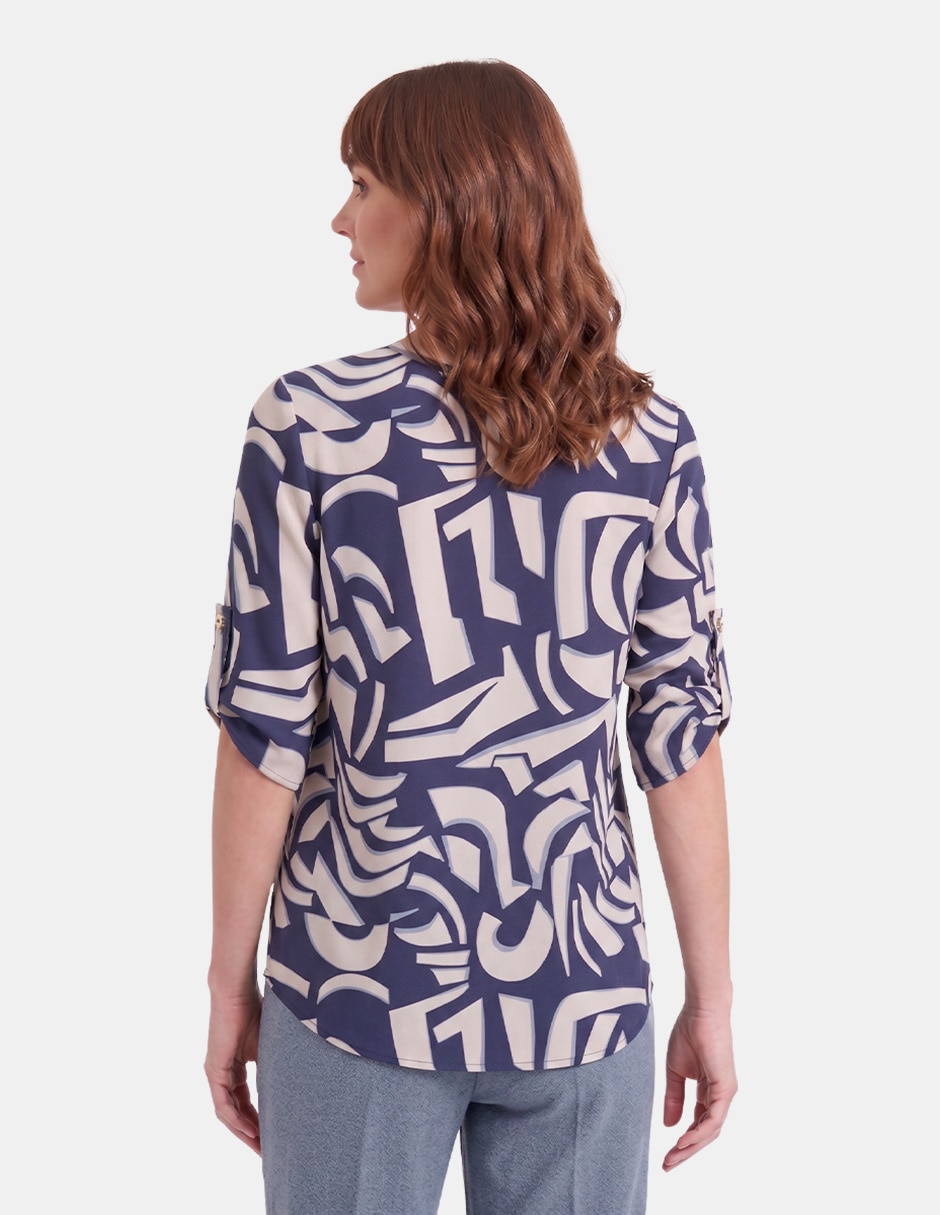 Blusa manga 3/4 para mujer 3