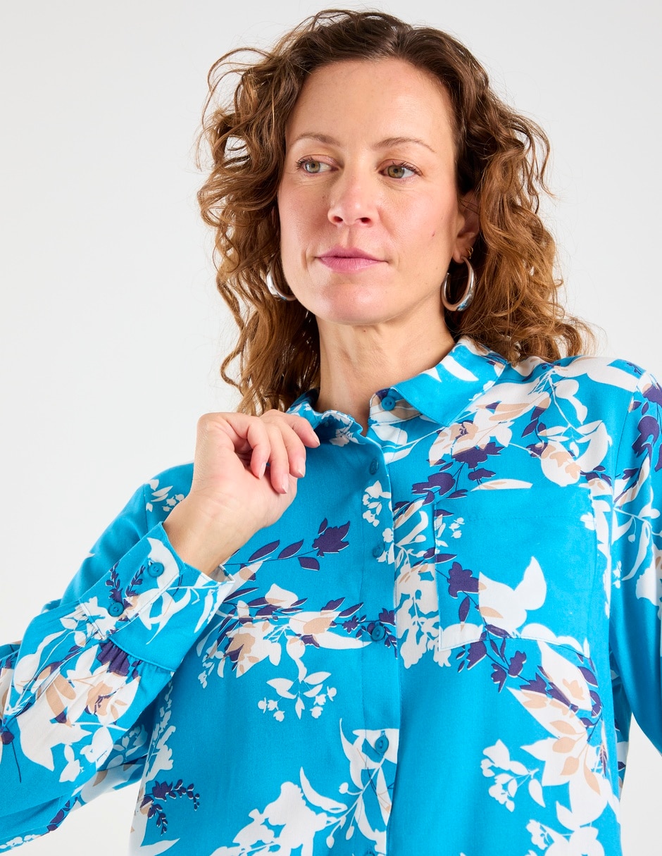 Blusa manga larga para mujer 4