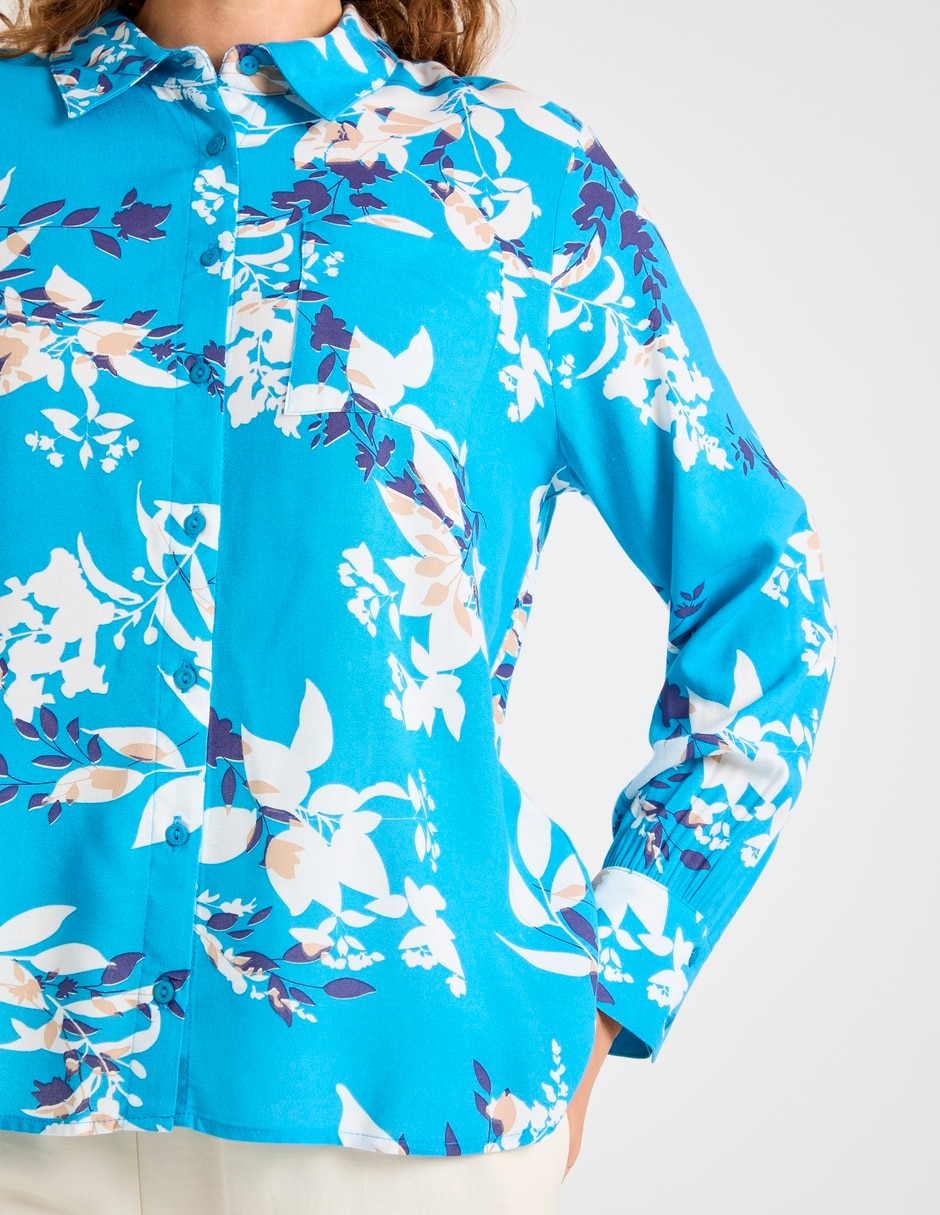 Blusa manga larga para mujer 5