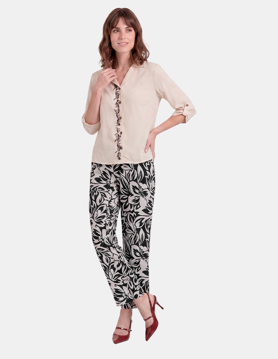 Blusa manga 3/4 para mujer 2