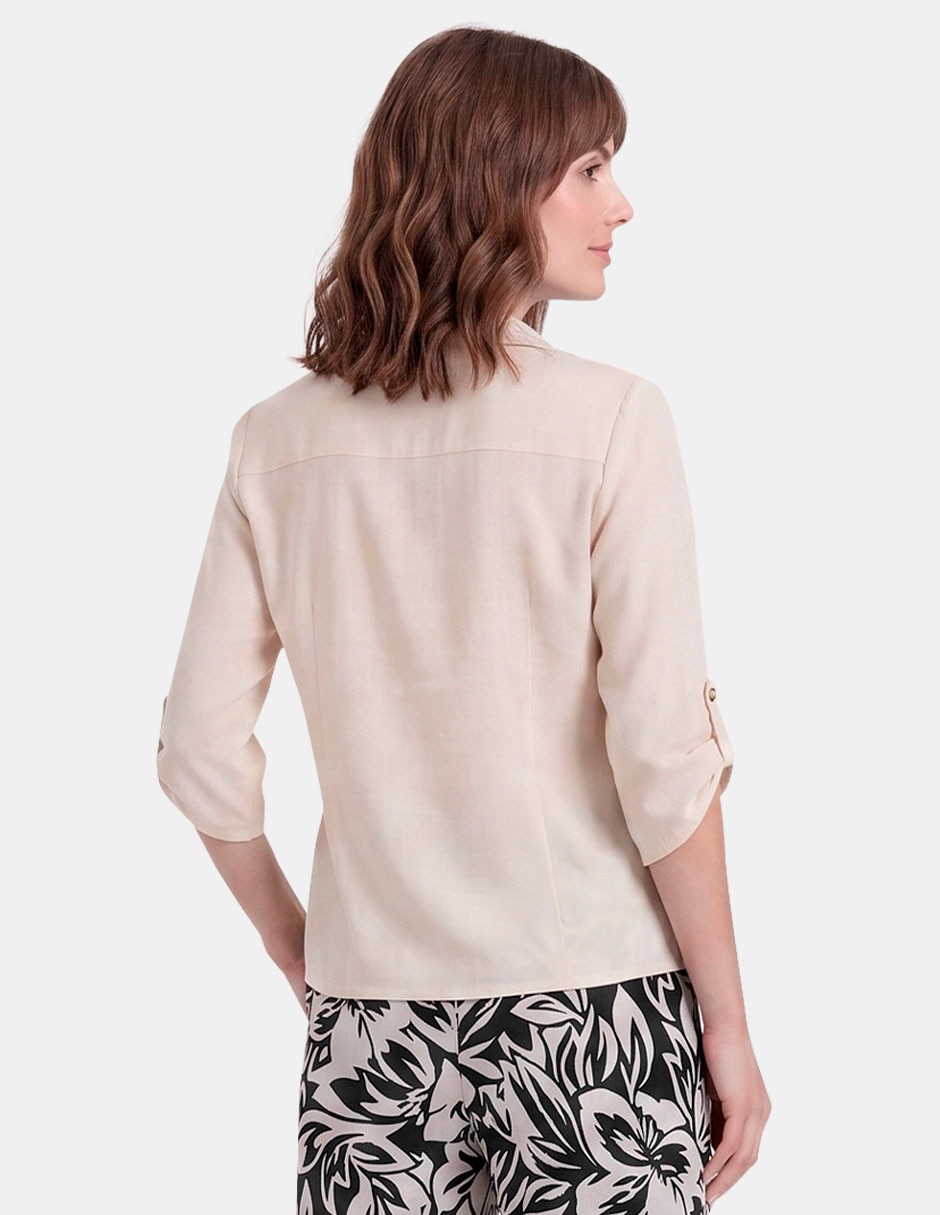 Blusa manga 3/4 para mujer 3