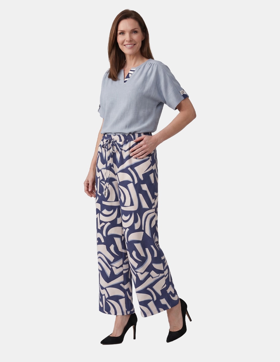 Pantalón regular para mujer 4