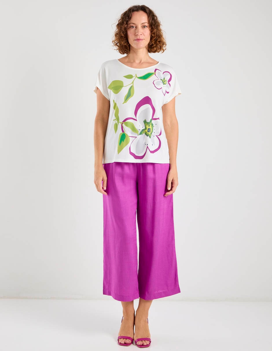 Blusa manga corta para mujer 3