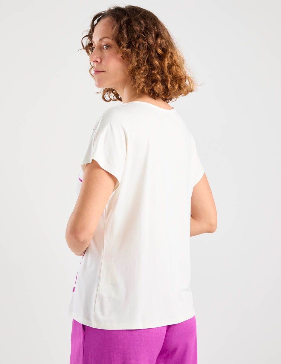 Blusa manga corta para mujer 6