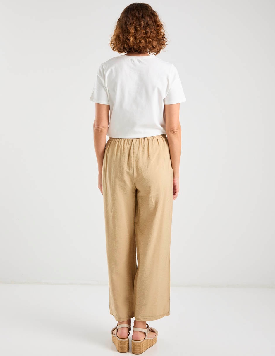 Pantalón easy pant wide leg para mujer 6