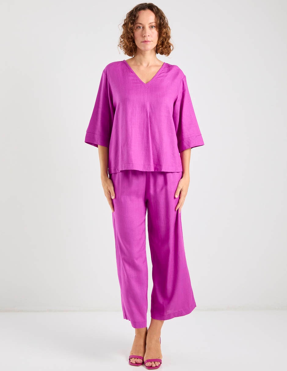 Pantalón easy pant amplio para mujer 5