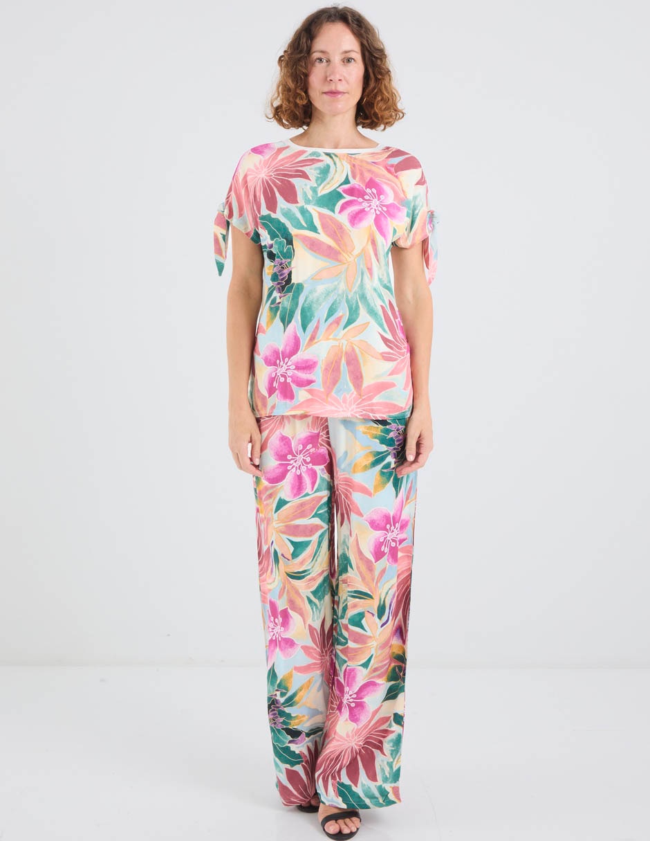 Blusa manga corta para mujer 3