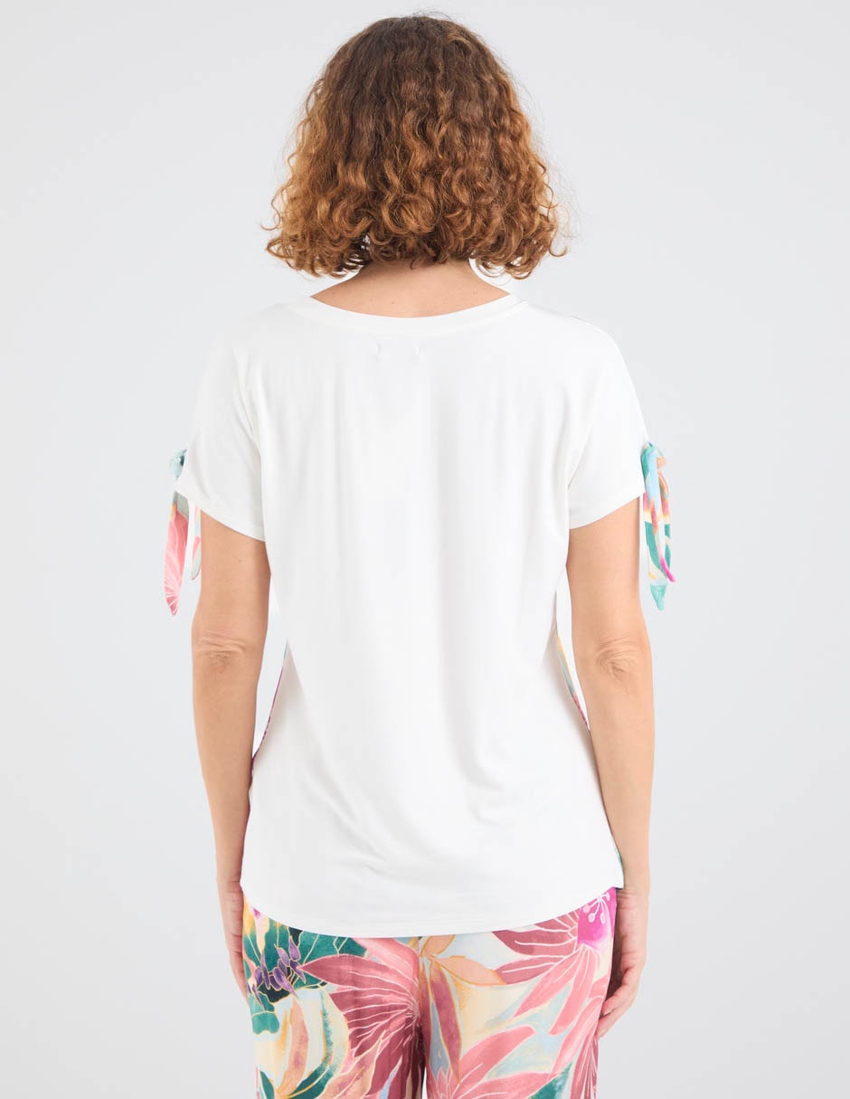 Blusa manga corta para mujer 11
