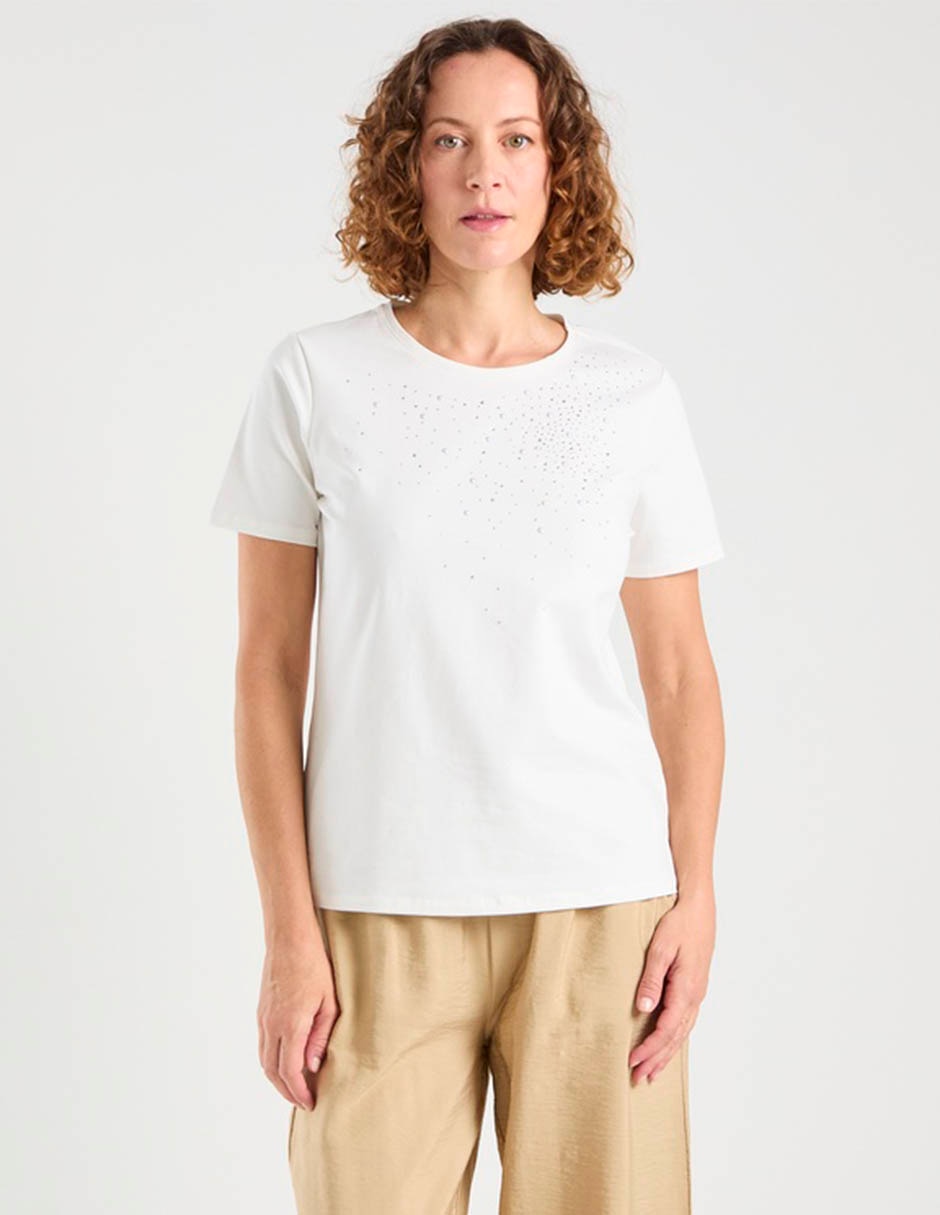 Blusa manga corta para mujer 2