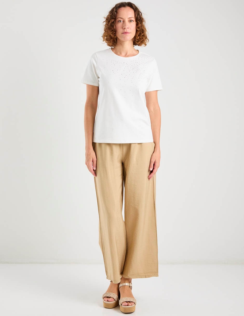 Blusa manga corta para mujer 3