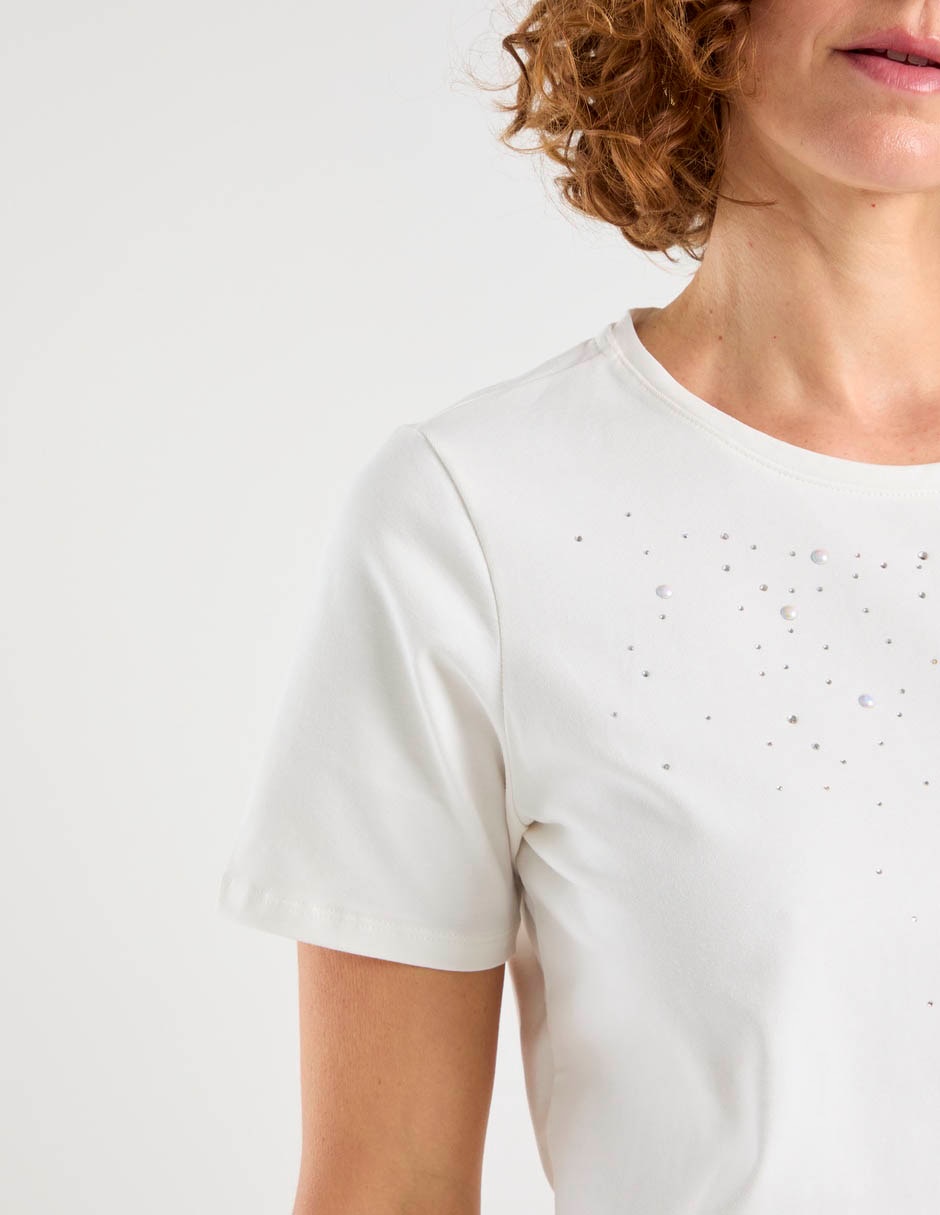Blusa manga corta para mujer 5