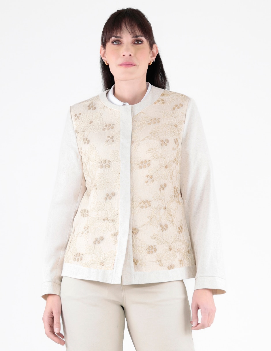 Saco sastreado casual margaret para mujer