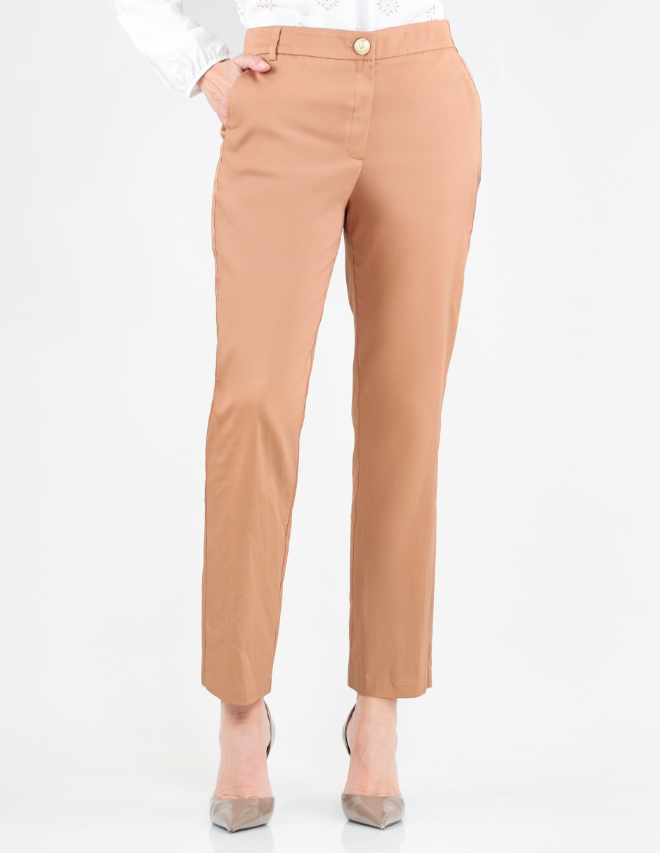 Pantalón straight para mujer