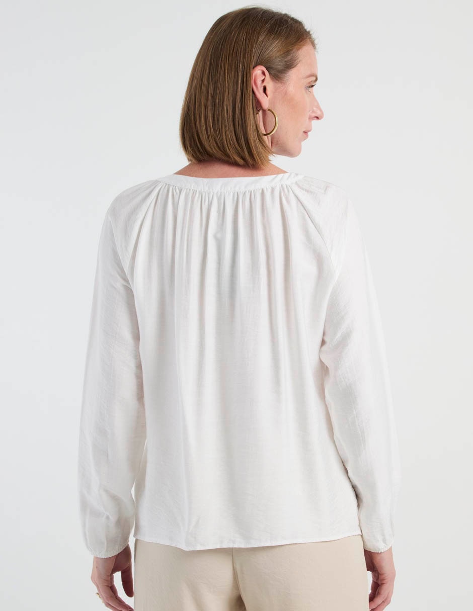 Blusa manga larga para mujer 2