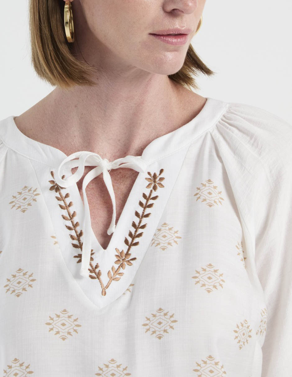 Blusa manga larga para mujer 4