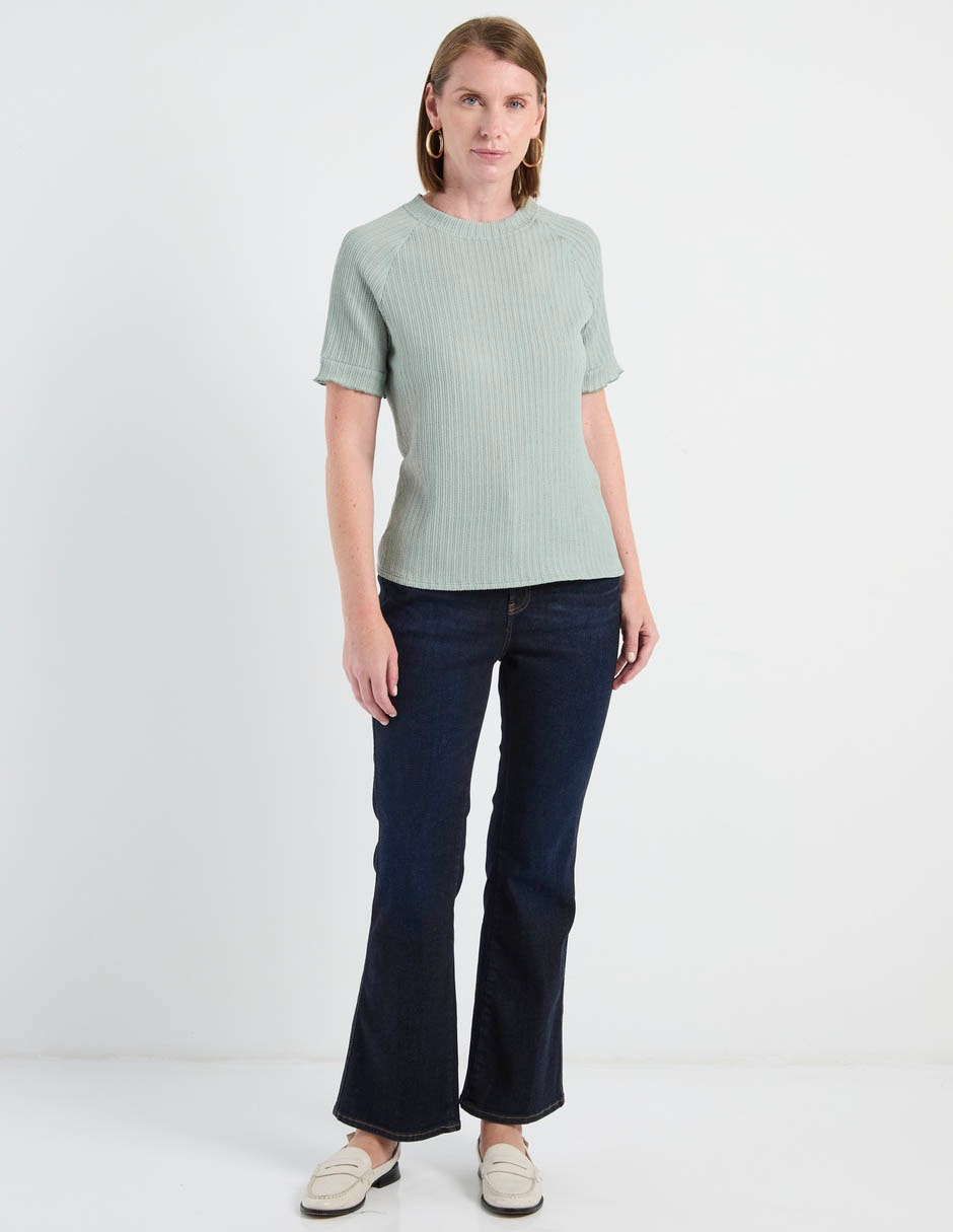 Blusa manga corta para mujer 3