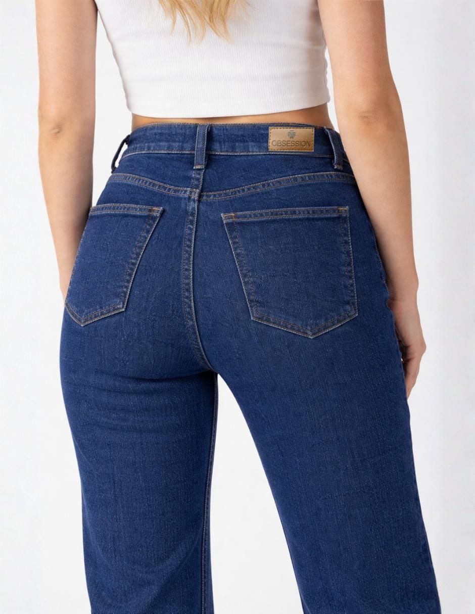 Jeans Wide leg Básicos para mujer 3