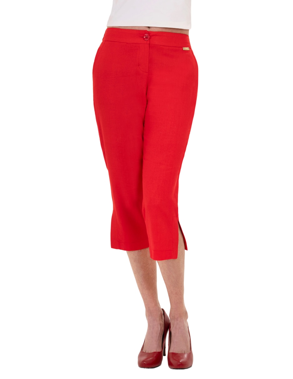 'pantalón' capri regular 'para mujer'