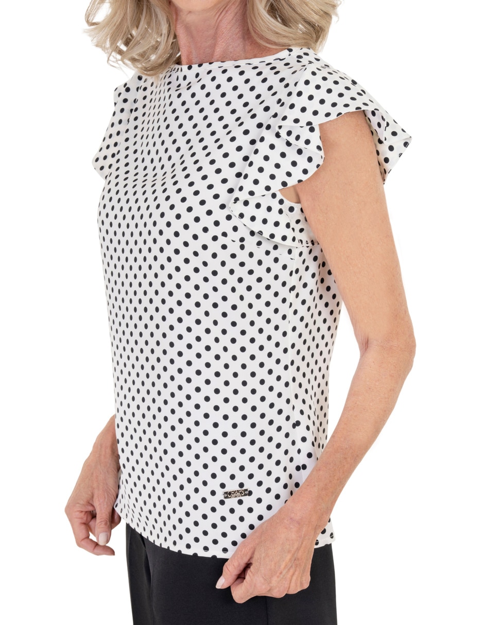 Blusa manga corta para mujer 3
