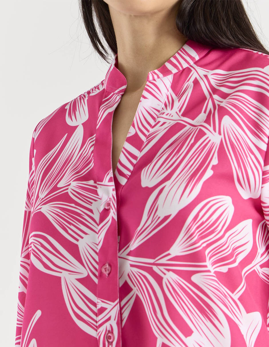 Blusa camisera Lpc manga 3/4 para mujer 9