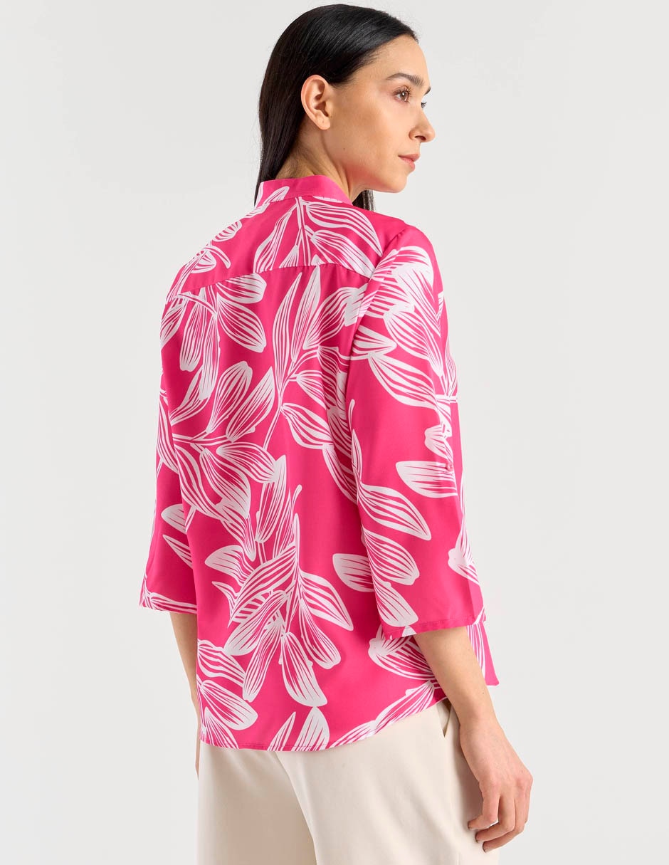 Blusa camisera Lpc manga 3/4 para mujer 11