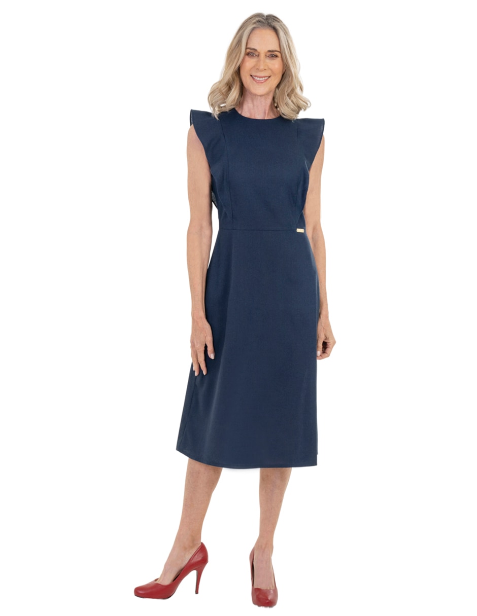 Vestido a la rodilla casual sin familia 'para mujer' Vestido a la rodilla casual sin familia 'para mujer'