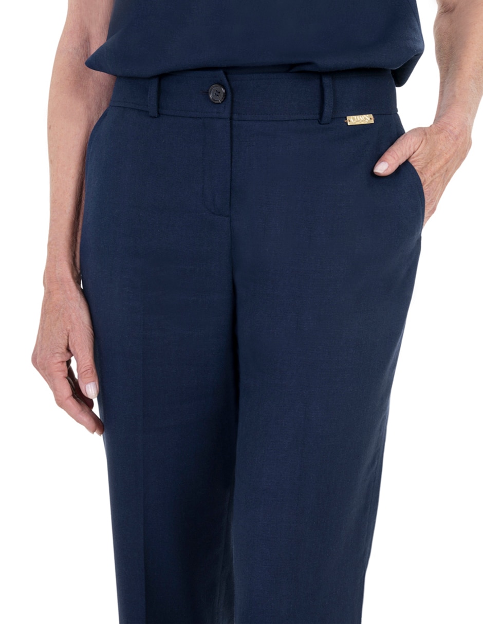 "pantalón" regular regular "para mujer" 3