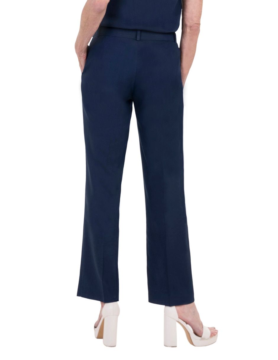"pantalón" regular regular "para mujer" 4