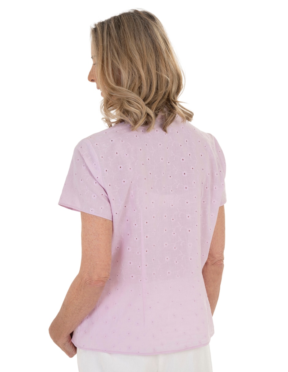 Blusa sin familia manga corta para mujer 2