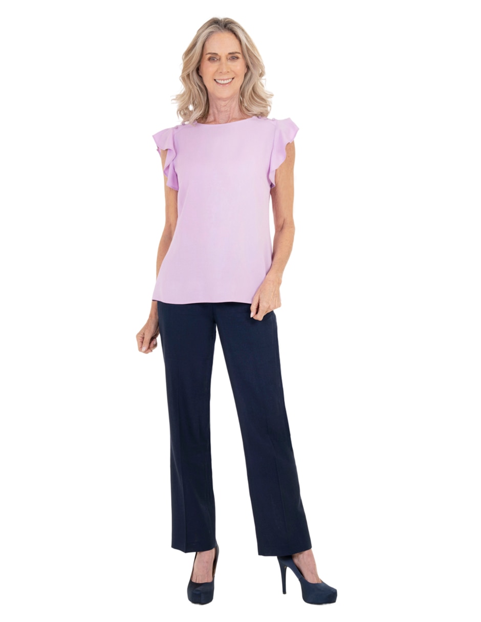 Blusa manga corta para mujer 2