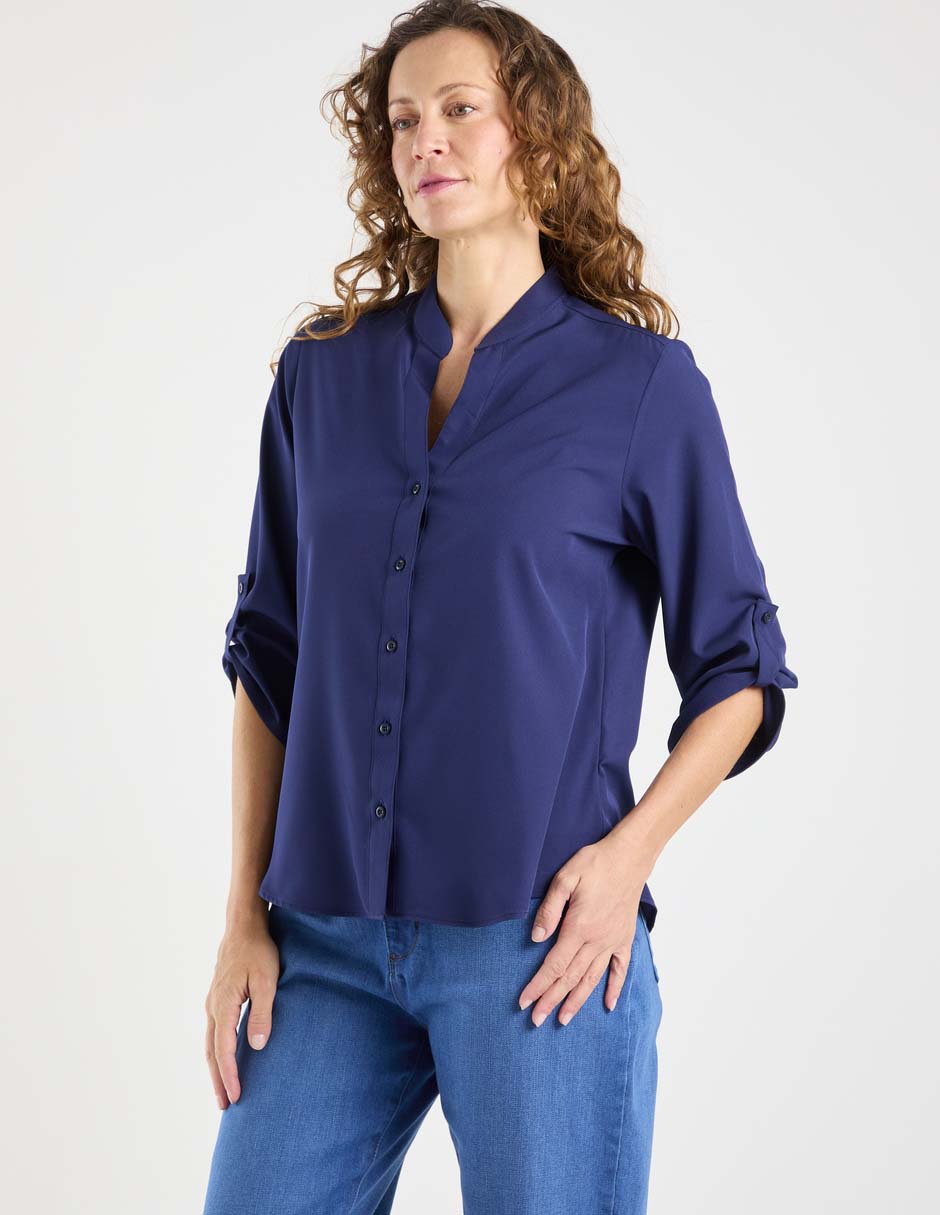 Blusa lpc manga 3/4 para mujer 2