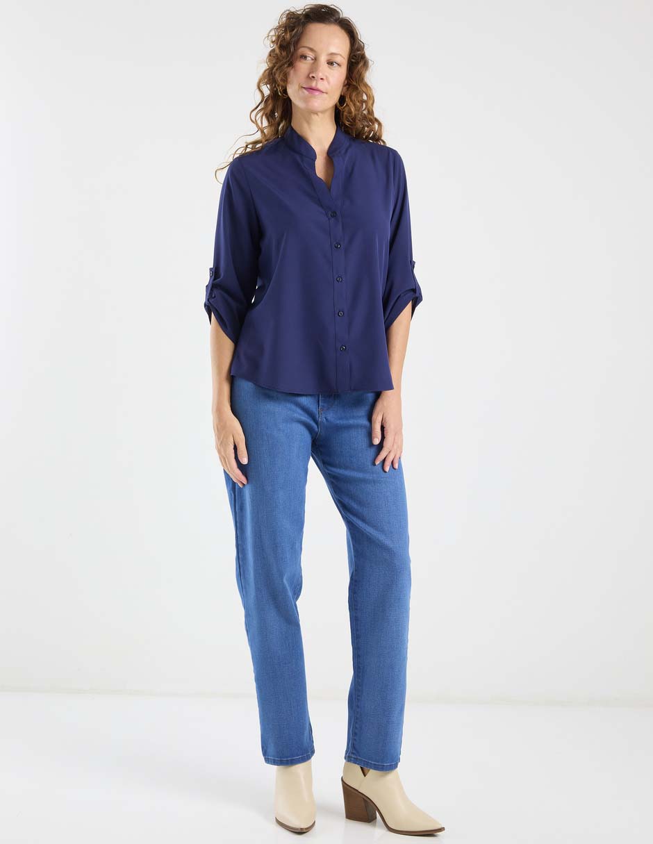 Blusa lpc manga 3/4 para mujer 3