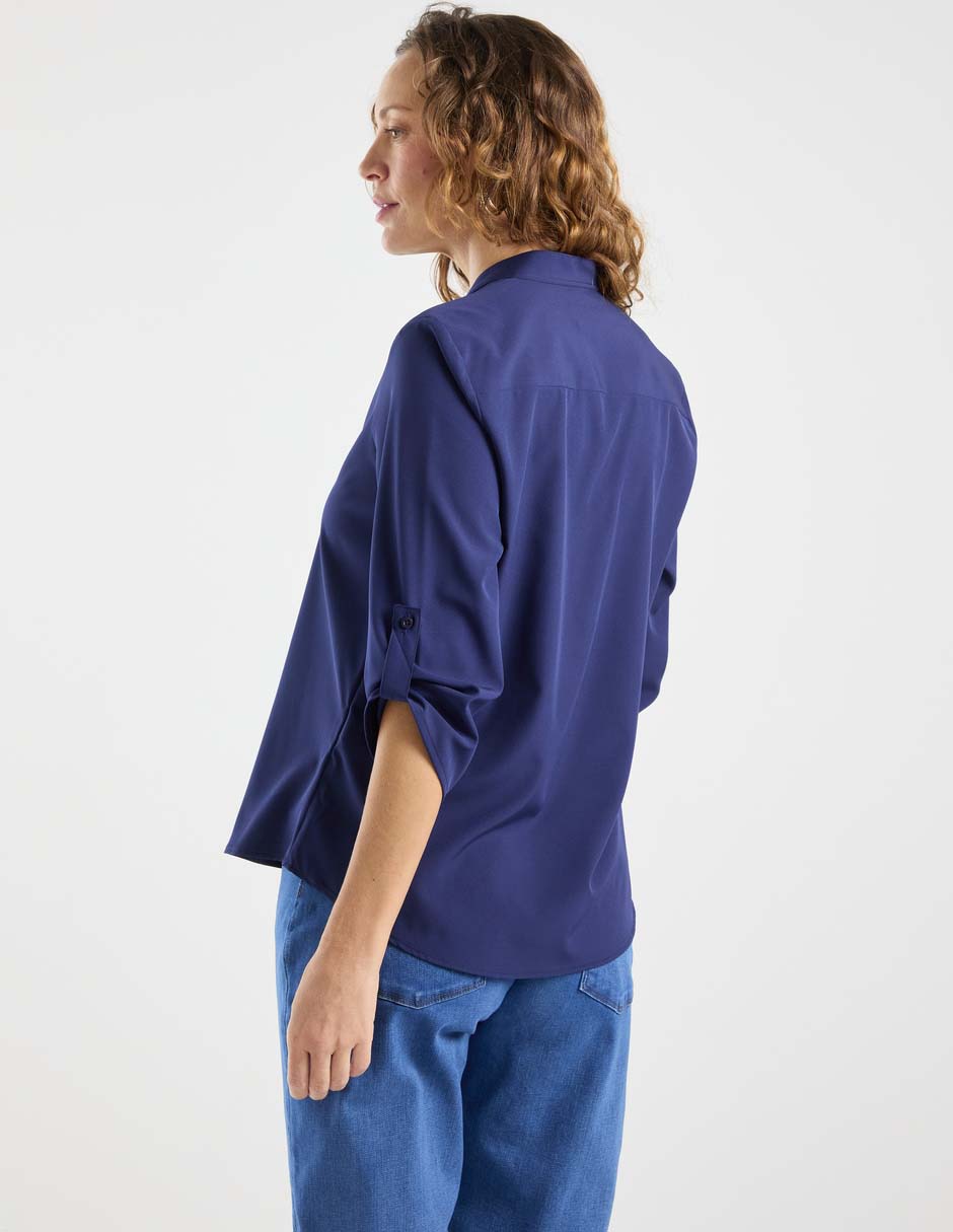 Blusa lpc manga 3/4 para mujer 6