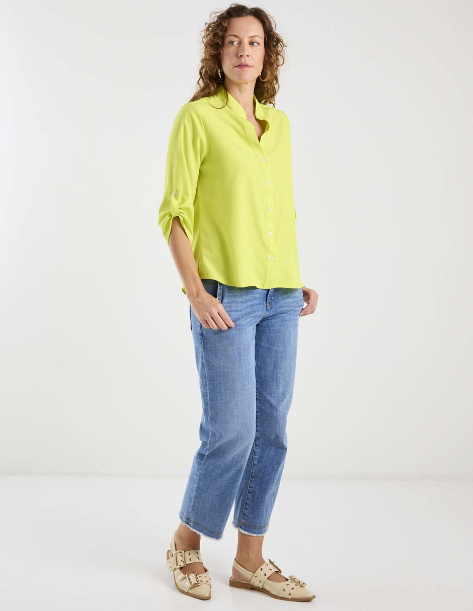 Blusa manga 3/4 para mujer 9