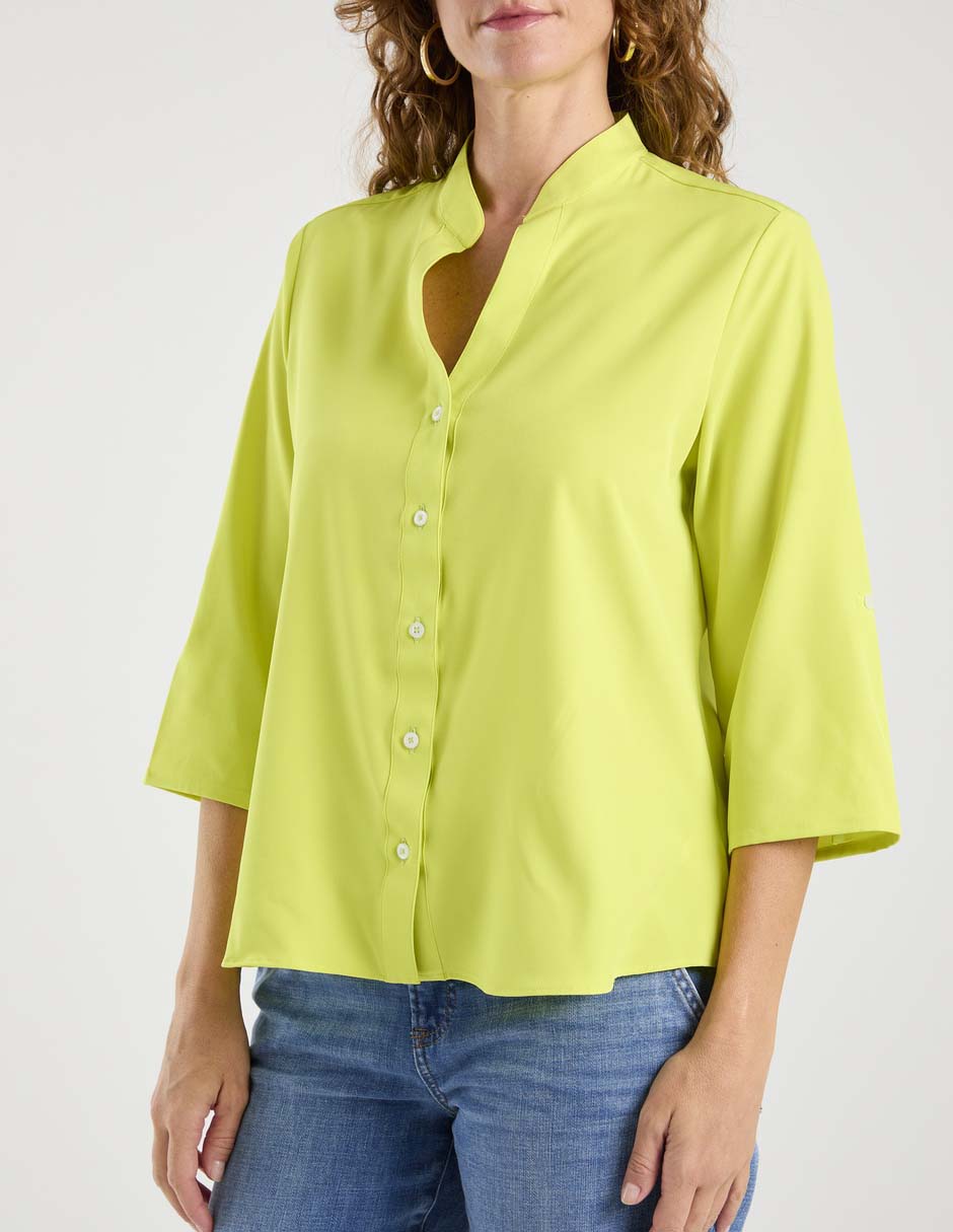 Blusa manga 3/4 para mujer 13