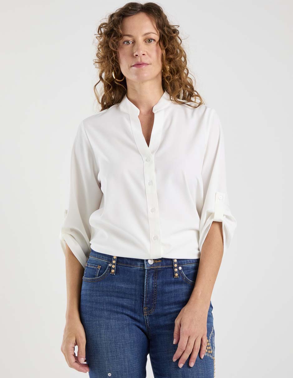 Blusa manga 3/4 para mujer 1