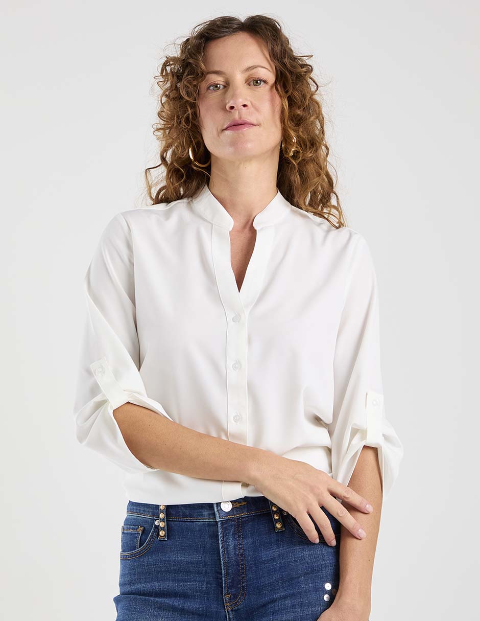 Blusa manga 3/4 para mujer 8