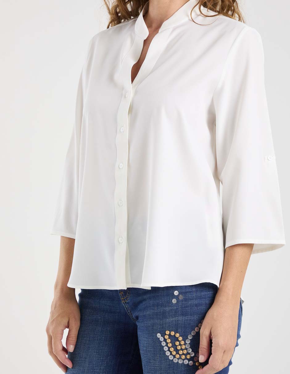 Blusa manga 3/4 para mujer 13