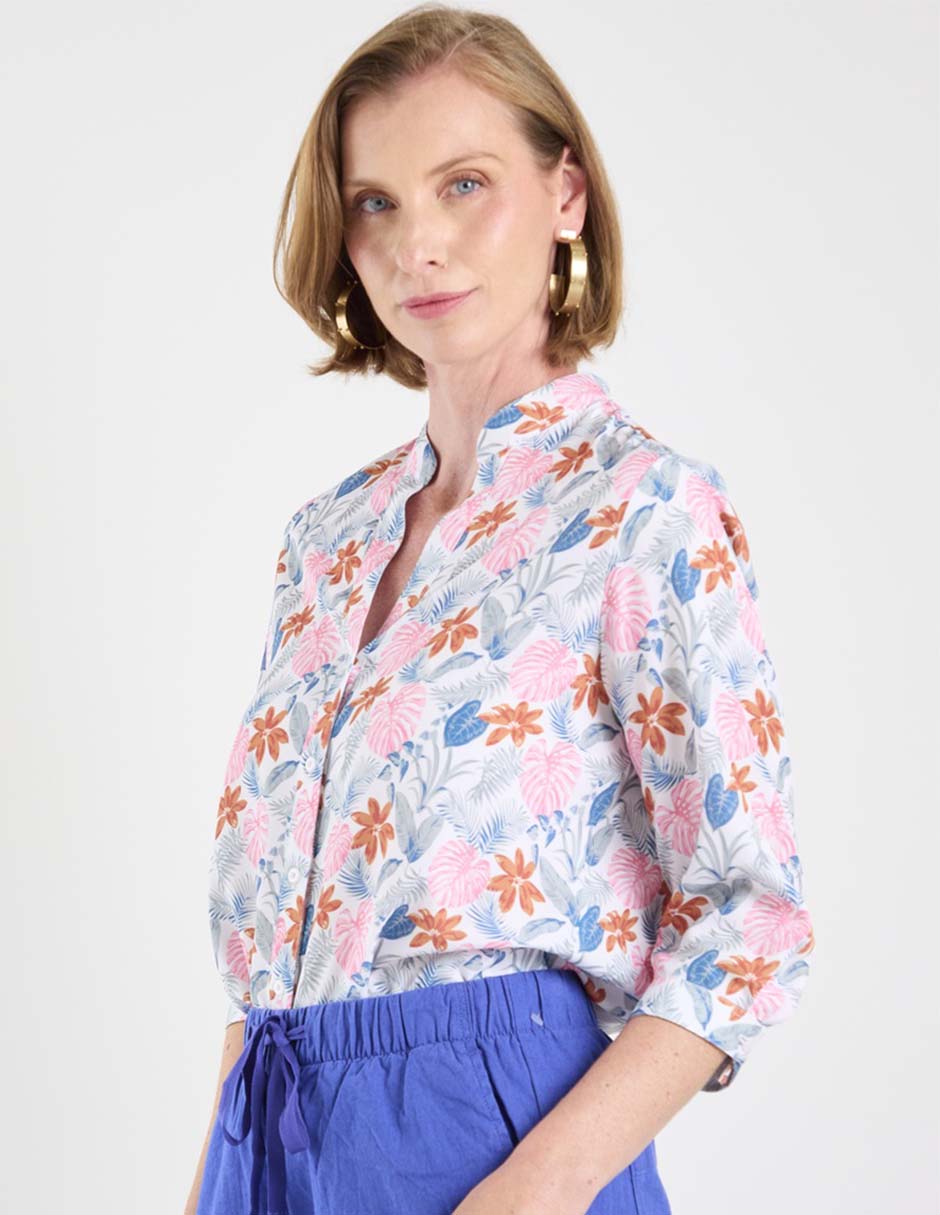Blusa lpc manga 3/4 para mujer