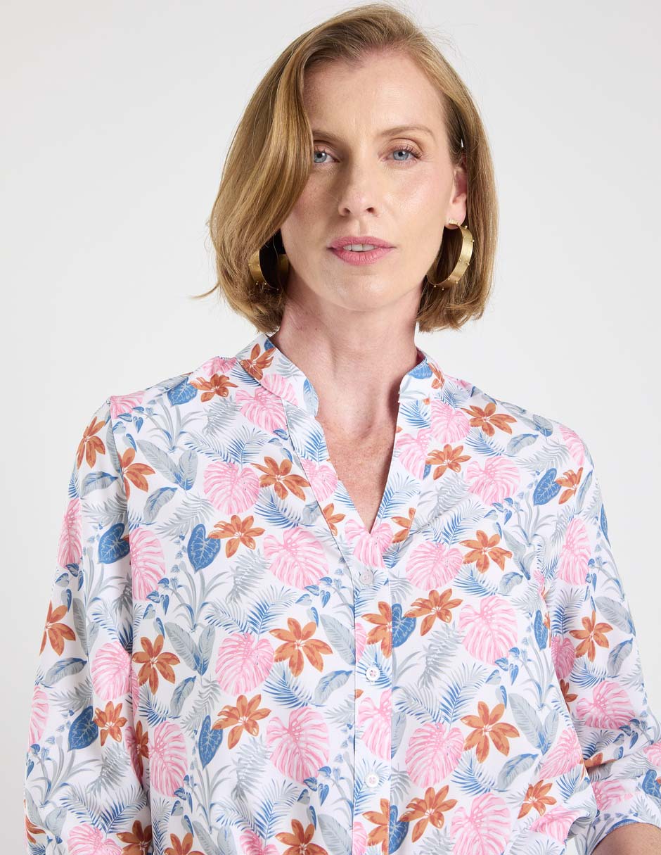 Blusa lpc manga 3/4 para mujer