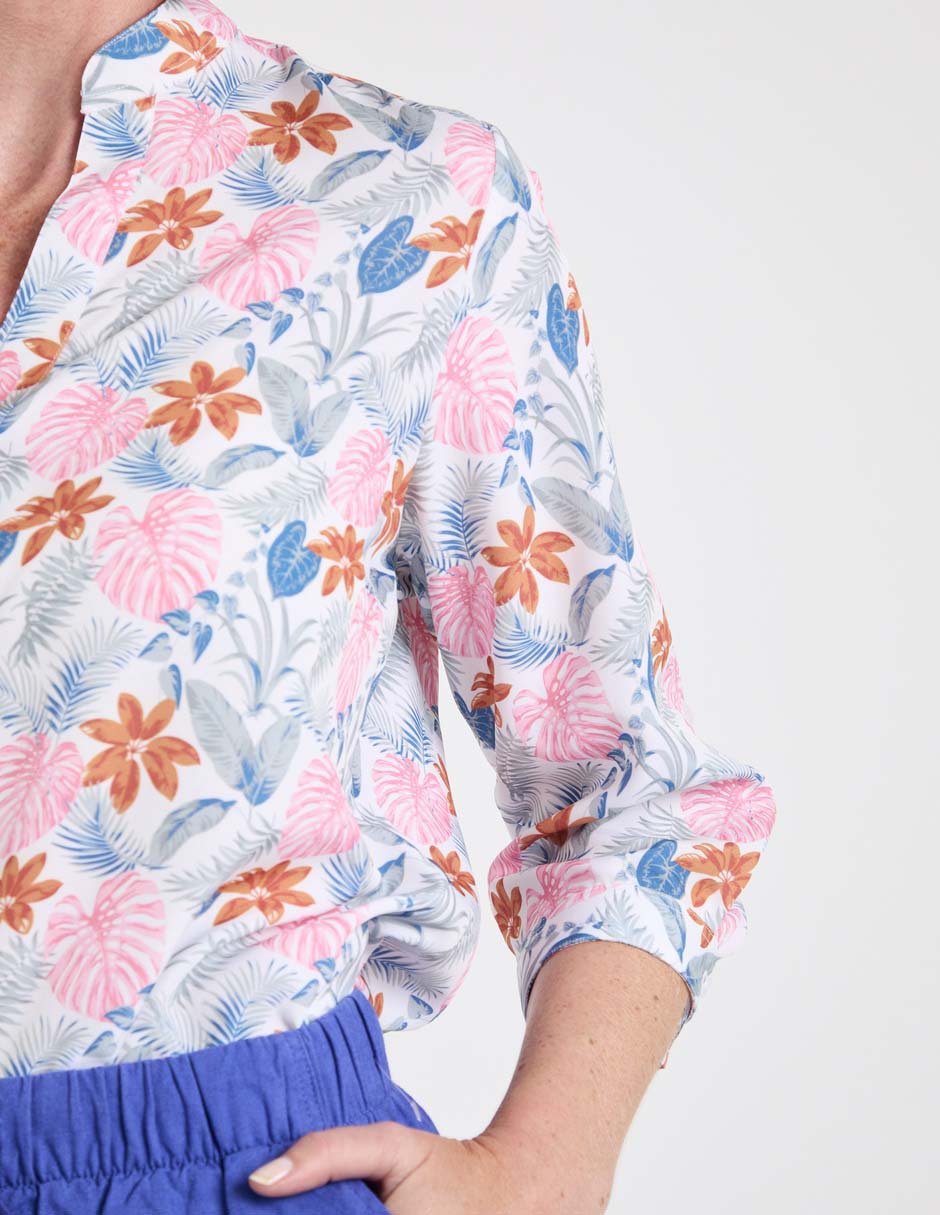 Blusa lpc manga 3/4 para mujer