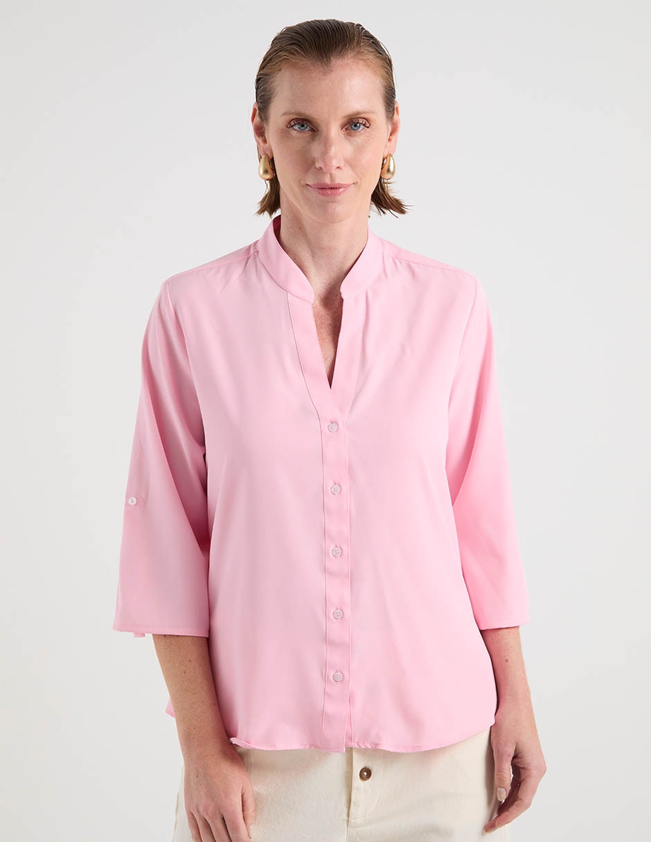 Blusa manga 3/4 para mujer 1