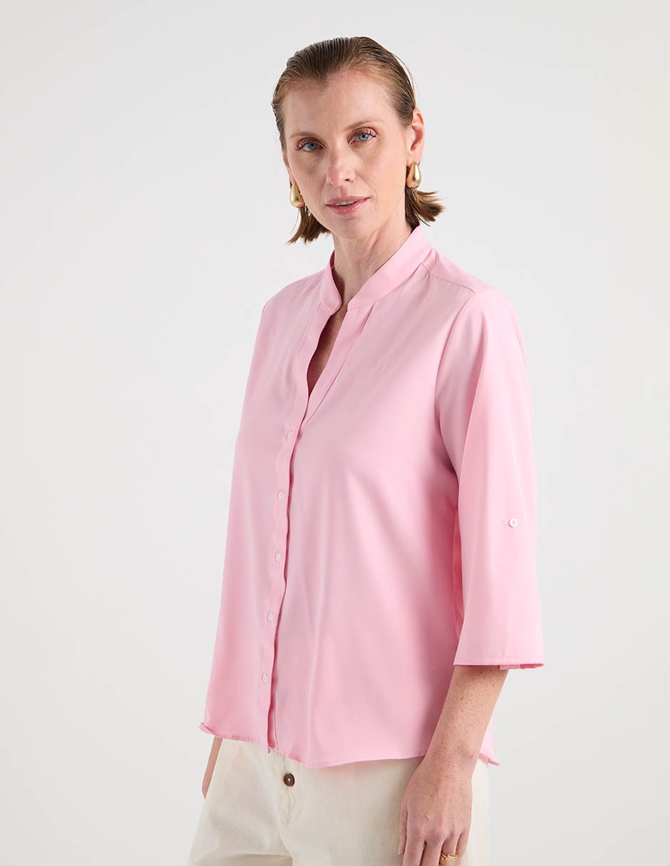 Blusa manga 3/4 para mujer 7
