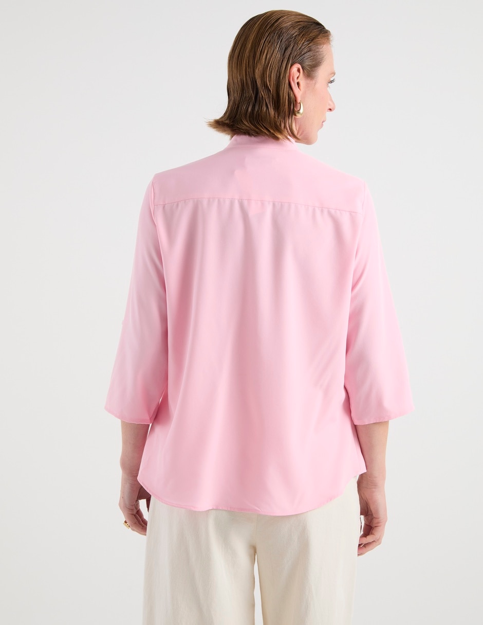 Blusa manga 3/4 para mujer 11