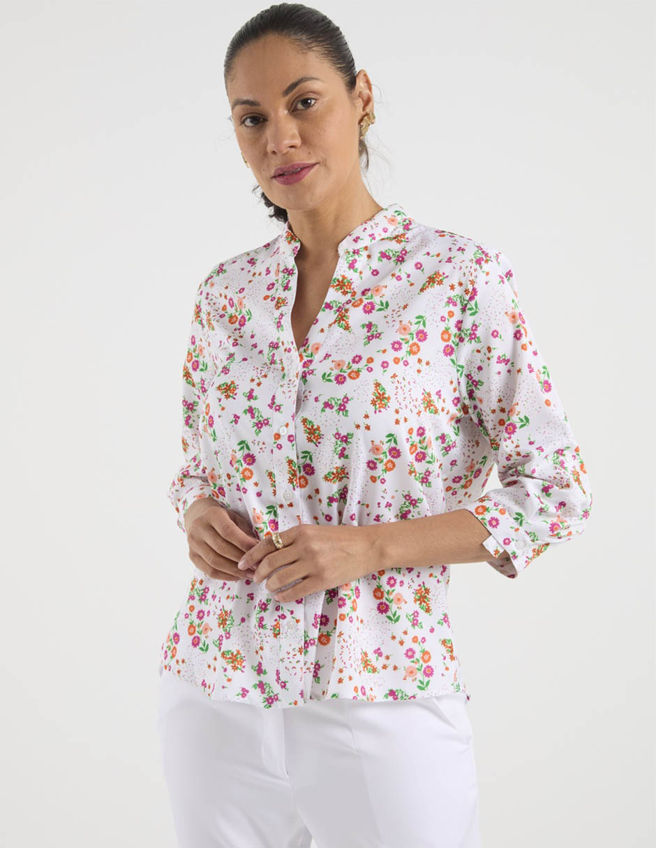 Blusa manga 3/4 para mujer 1