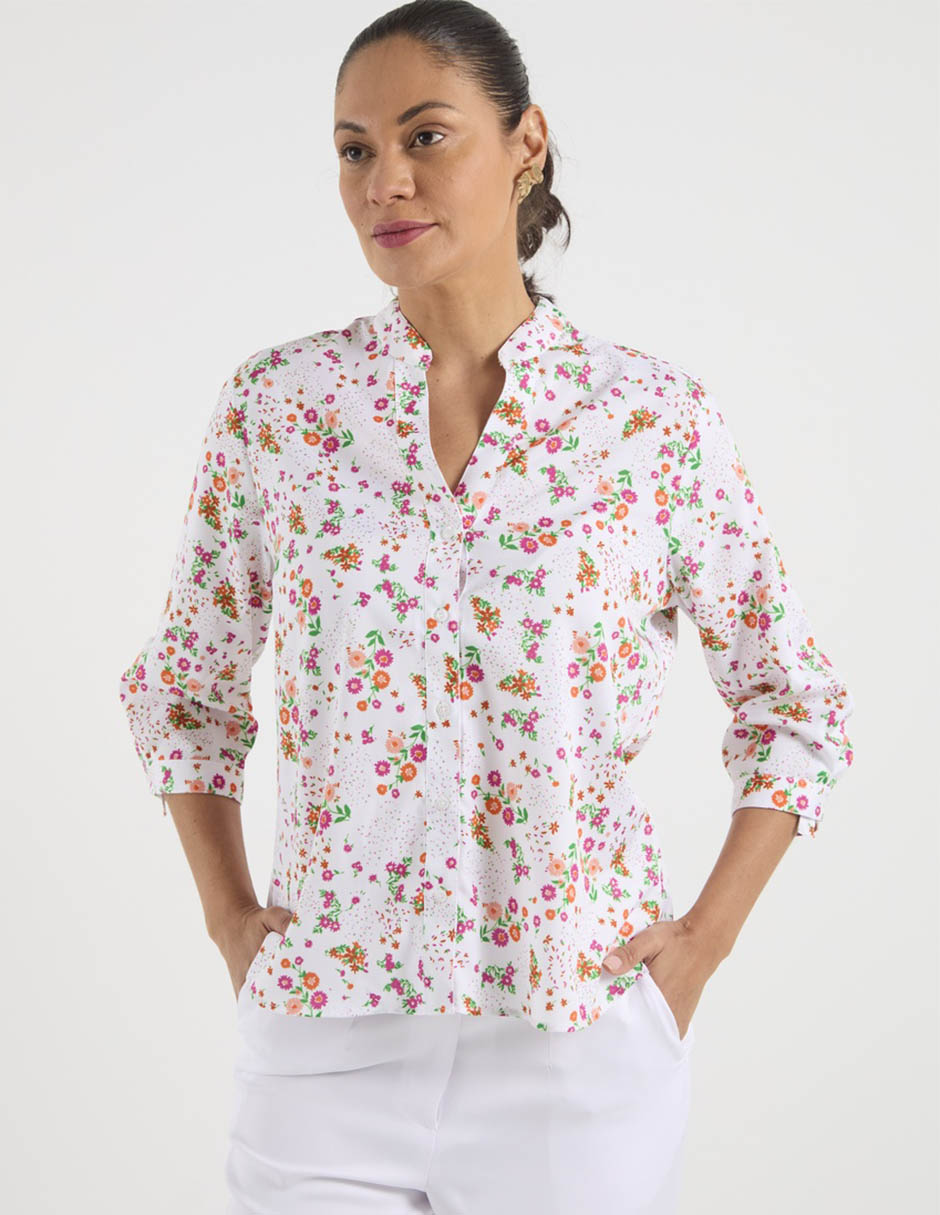 Blusa manga 3/4 para mujer 7