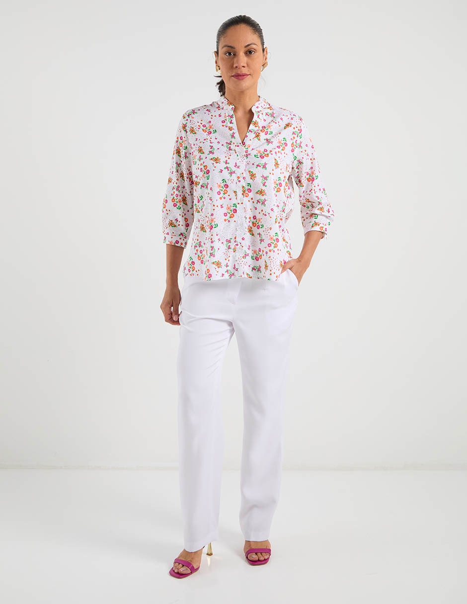 Blusa manga 3/4 para mujer 8
