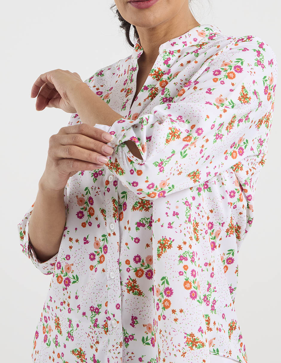 Blusa manga 3/4 para mujer 10