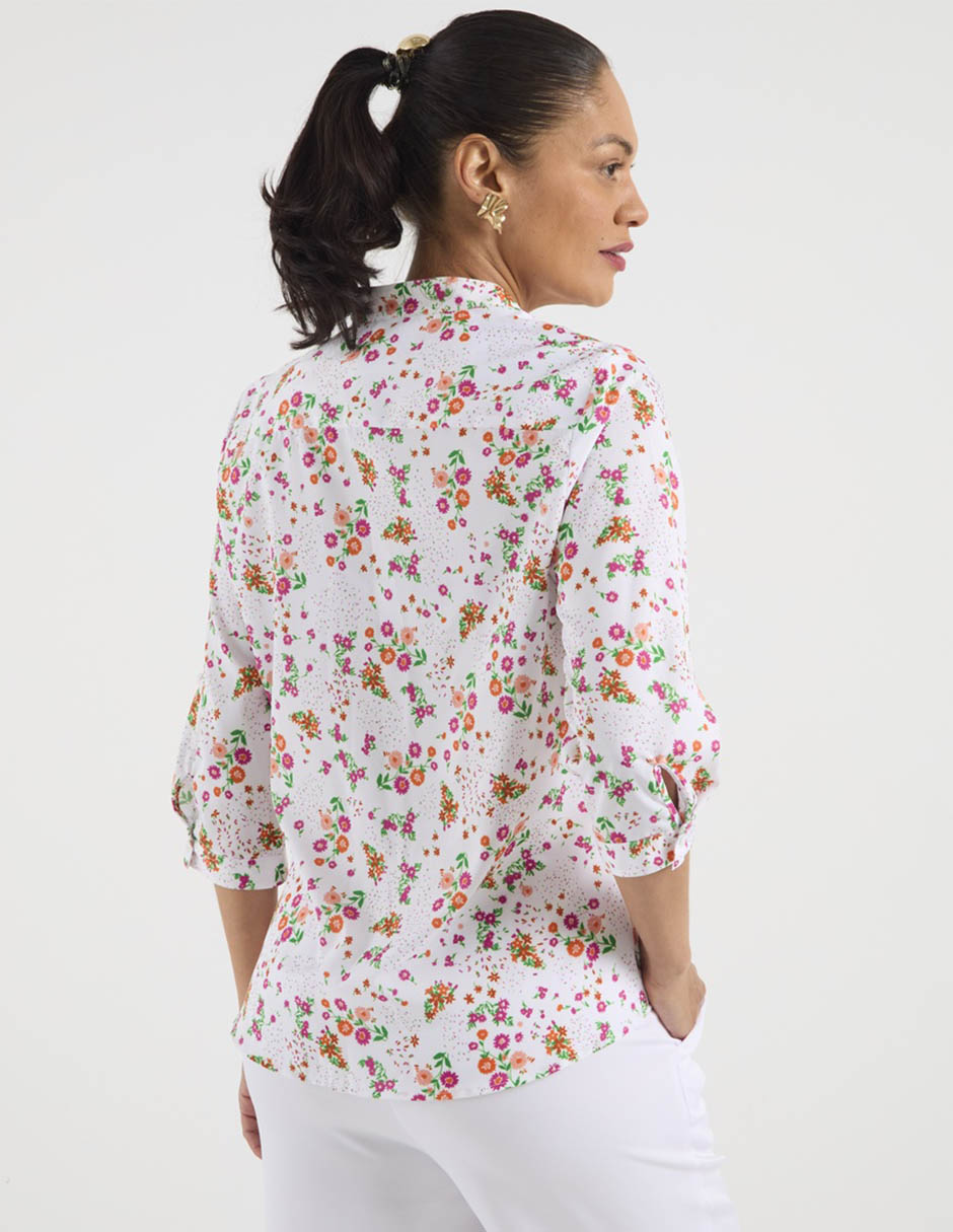 Blusa manga 3/4 para mujer 11